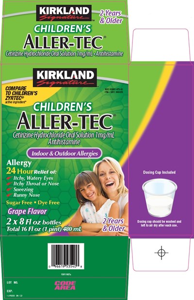 Children's Aller-tec Carton Image 1 (A90005nc2 Image 1)